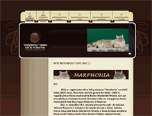 Tablet Screenshot of marphonia.mikrovisata.net